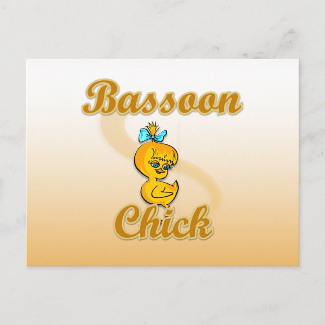 Postal Chica de Bassoon (Anverso)