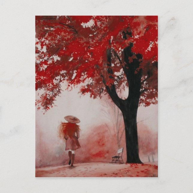 Postal chica de caída (Anverso)