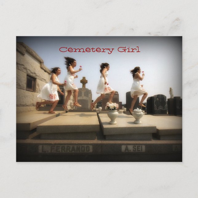 Postal Chica de cementerio (Anverso)