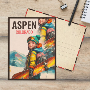 Postal Chica de cosecha de agua Aspen Colorado