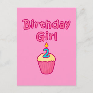 Postal Chica de cumpleaños 2