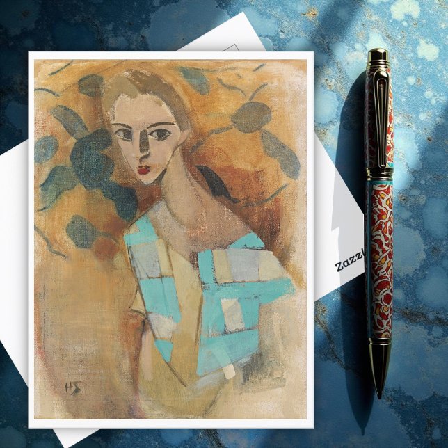 Postal Chica de Eydtkuhne, H.Schjerfbeck (Subido por el creador)