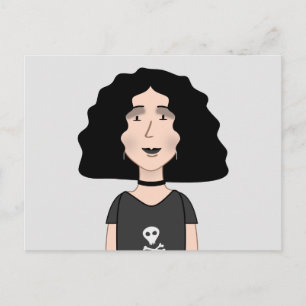 Postal chica de gótico