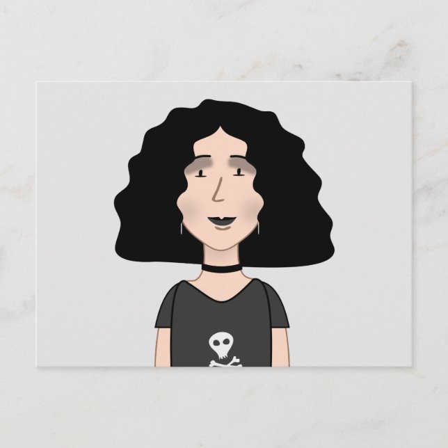 Postal chica de gótico (Anverso)