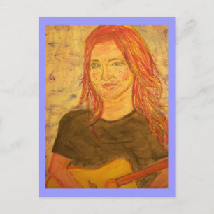 Postal chica de guitarra
