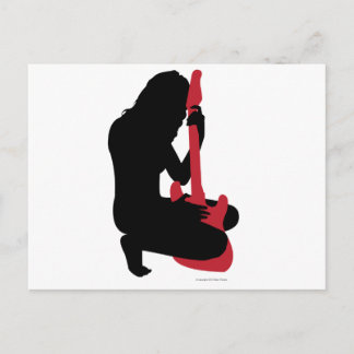 Postal Chica de guitarra