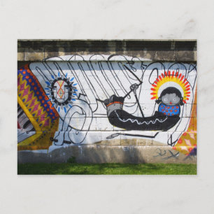 Postal Chica de gusanos