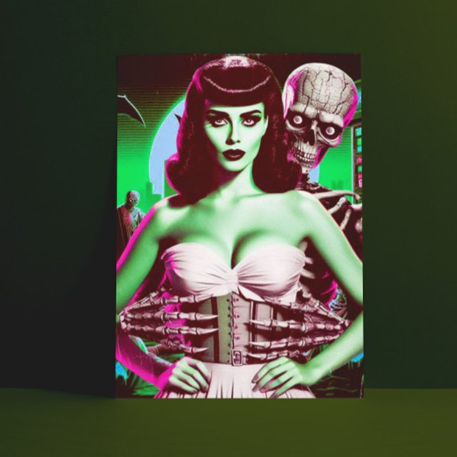 Postal chica de Horror VHS de los años 80 (Subido por el creador)