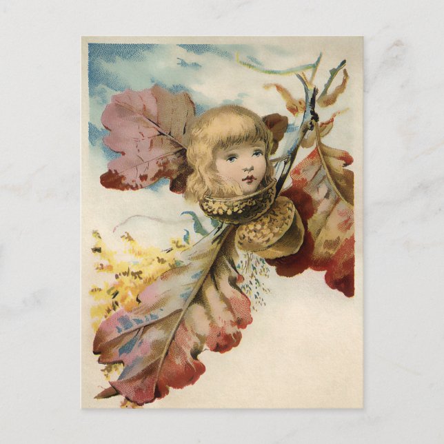 Postal Chica de huevos de victoriano  (Anverso)