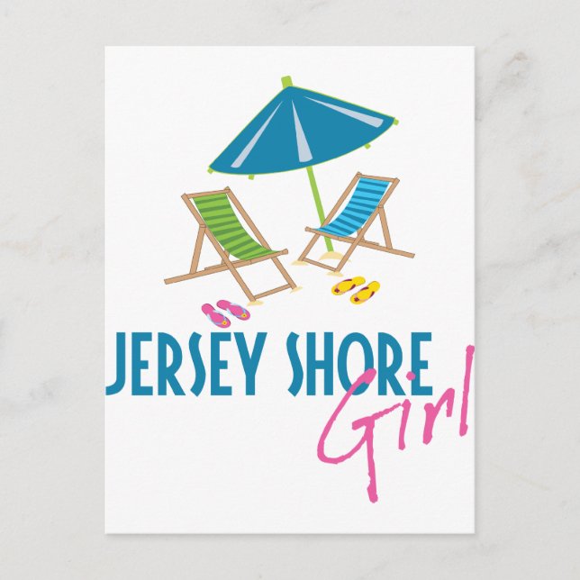 Postal Chica de Jersey Shore (Anverso)