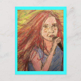 Postal Chica de la canción más fría de los Rockeros