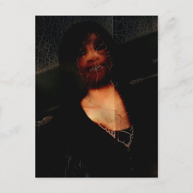 Postal Chica de la Pesadilla de la Crackle Oscura (Anverso)