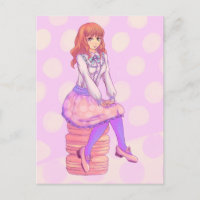 Chica de Pink Macaron