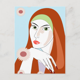 Postal Chica de verano