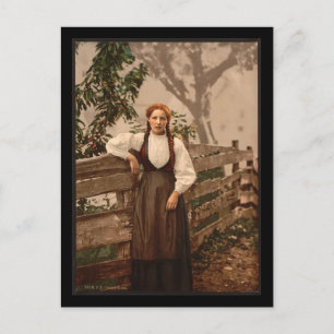 Postal Chica de Voss, Haranger Fjord, Noruega