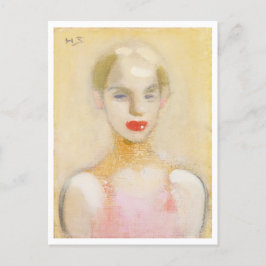 Postal Chica del circo, Helene Schjerfbeck