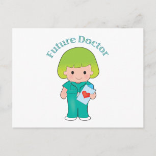 Postal Chica del futuro Médica