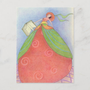 Postal Chica del libro