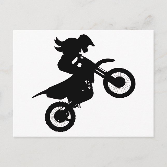 Postal Chica Dirt Bike (Anverso)