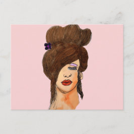 Postal chica dormido