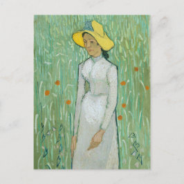 Postal Chica en blanco por Vincent van Gogh Postcard