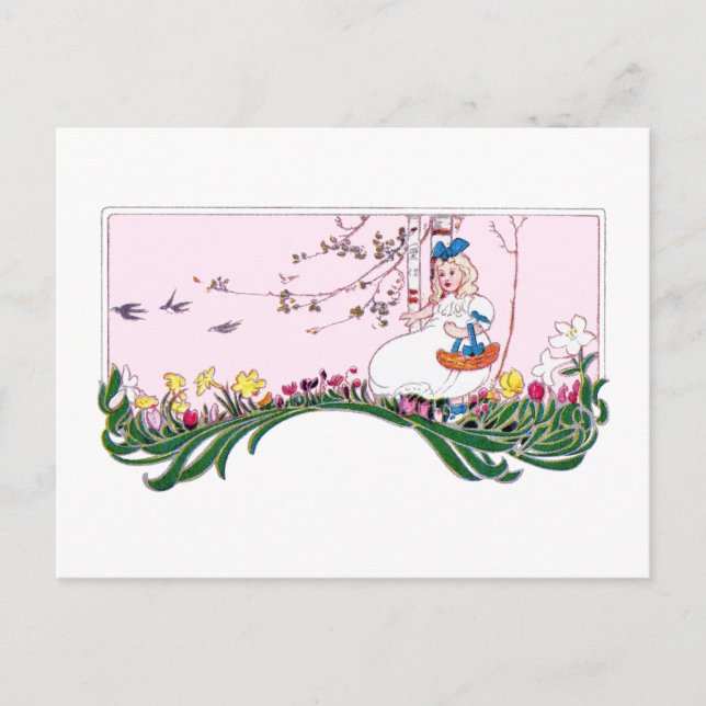 Postal Chica en FlowHill in Spring (Anverso)