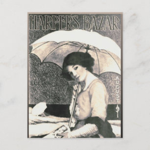Postal Chica Gibson con portada de la revista Umbrella 19