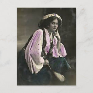 Postal Chica gitana