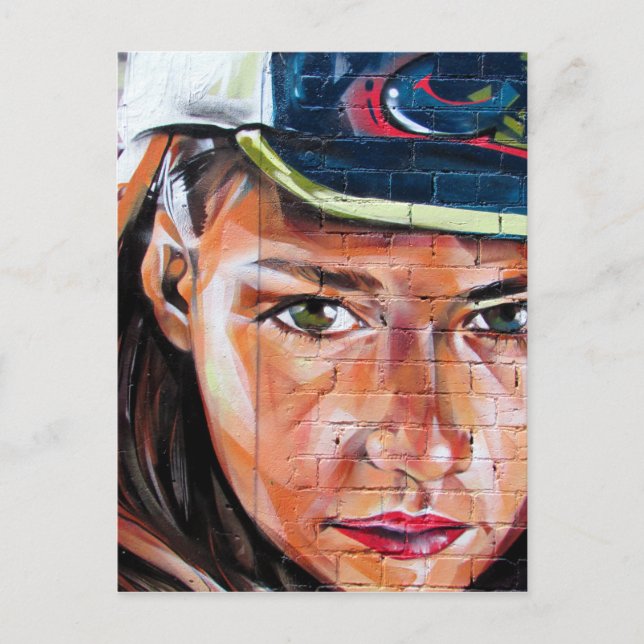 Postal chica guapa (Anverso)