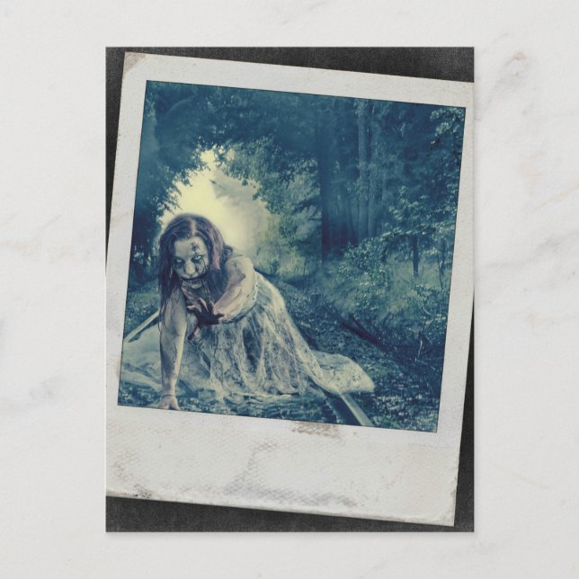 Postal Chica Guay Zombie (Anverso)
