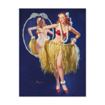 Chica hawaiano mete arriba