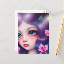 Chica llorando con ojos azules