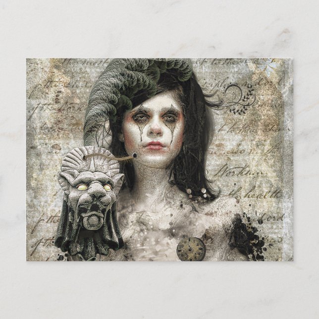 Postal chica Muerto Vivo (Anverso)