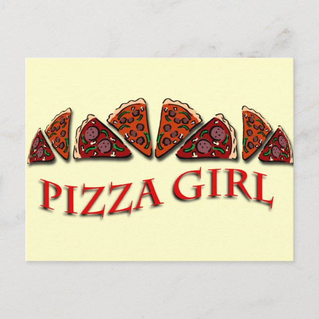 Postal Chica Pizza (Anverso)