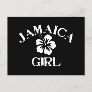 Postal Chica Rosa de Jamaica