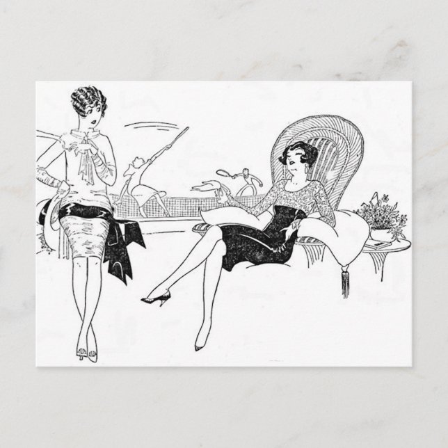 Postal Chica Talk (Anverso)