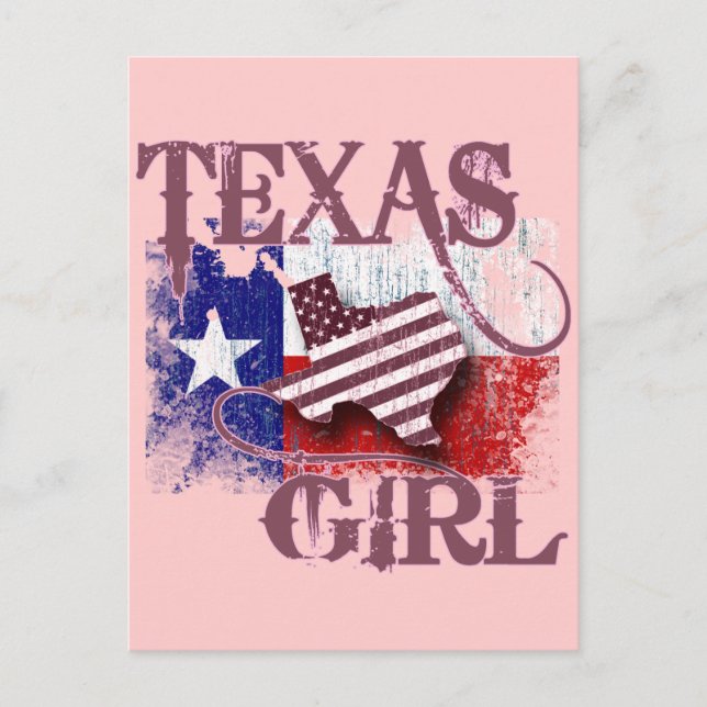POSTAL CHICA TEXAS (Anverso)