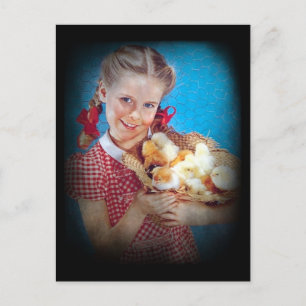 Postal Chica y chicles