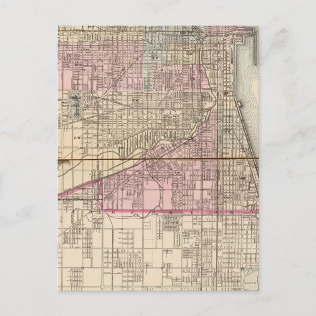 Postal Chicago (Anverso)