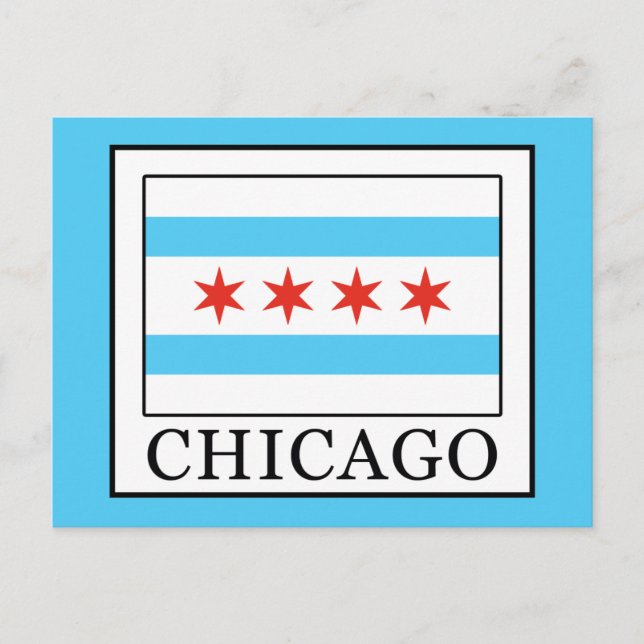 Postal Chicago (Anverso)