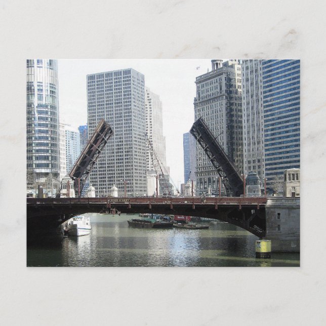 Postal Chicago (Anverso)