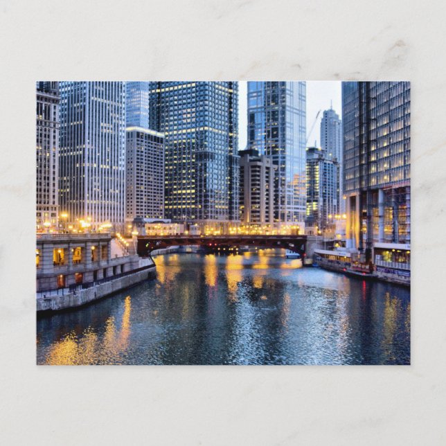 Postal Chicago (Anverso)