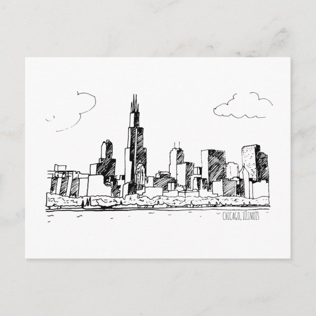 Postal Chicago (Anverso)