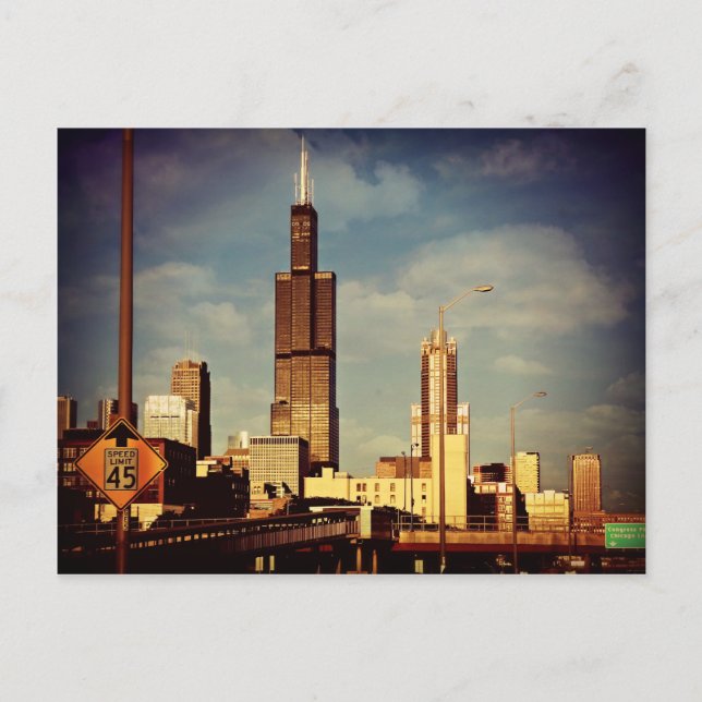 Postal Chicago (Anverso)
