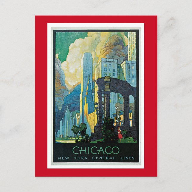Postal Chicago (Anverso)