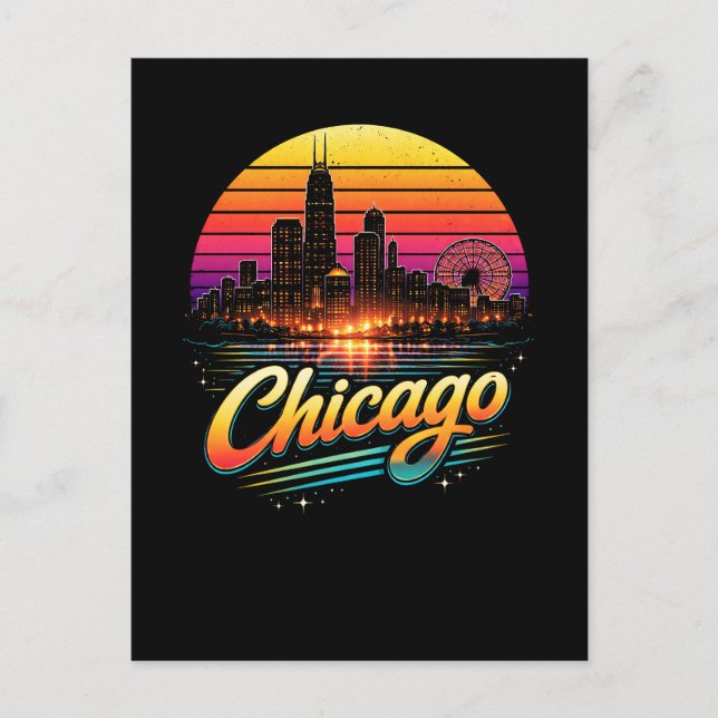 Postal Chicago (Anverso)