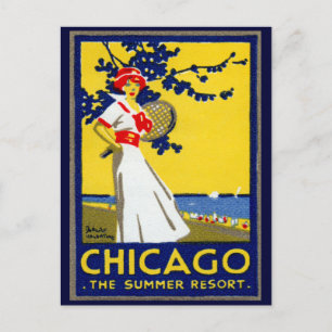 Postal Chicago 1912, The Summer Resort
