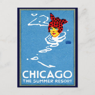 Postal Chicago 1912, The Summer Resort