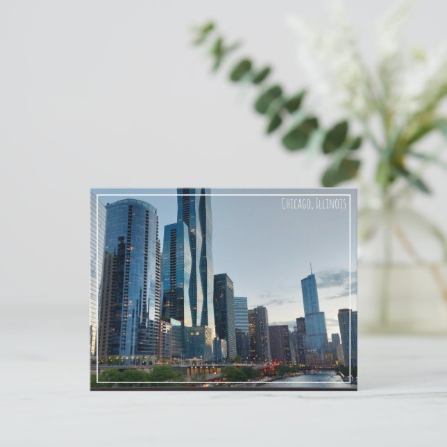 Postal Chicago Drive (Anverso de pie)