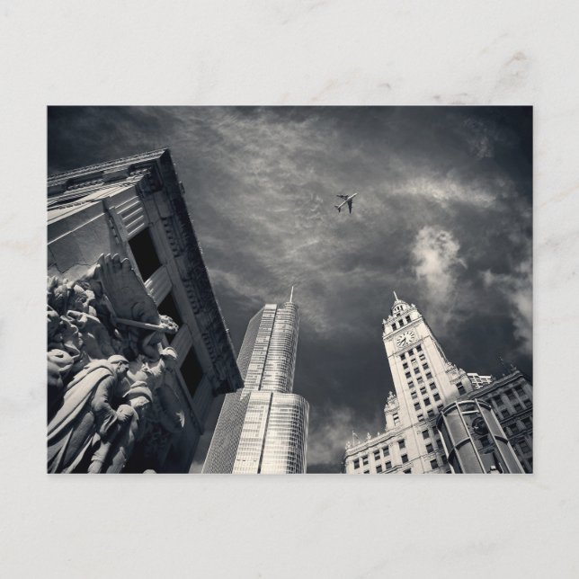 Postal Chicago - Edificio Wrigley (Anverso)